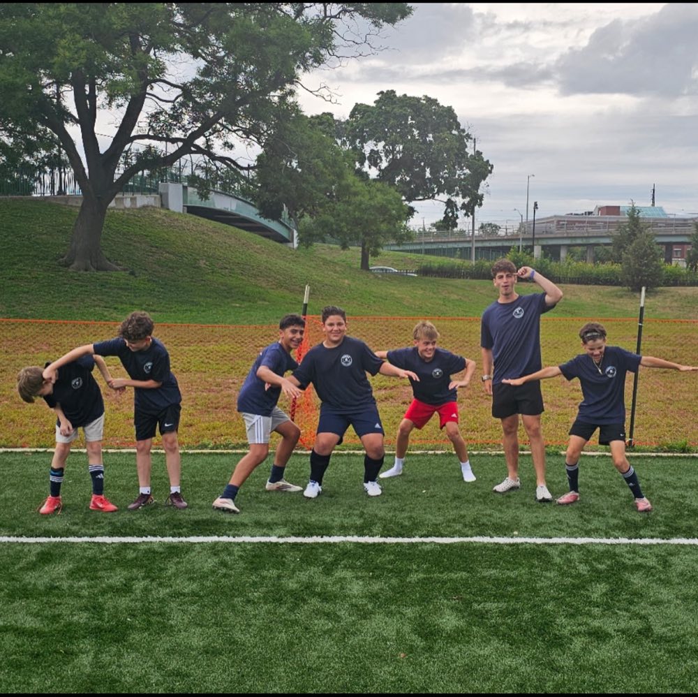 Hustle Soccer Training group session